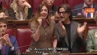 Montaruli (FdI): "Dl sicurezza è provvedimento sociale". Bagarre in Aula alla Camera