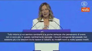 Meloni in Kazakistan: I vecchi blocchi geopolitici non esistono più