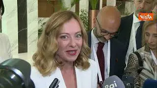 Meloni: "Macron a Roma? Su Italia-Francia si è montata tanta panna"