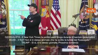 Elon Musk: "Droga durante mio mandato al Doge? Fake News dal Nyt come per il Russiagate"