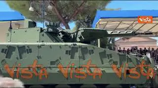 Il nuovo carro armato Lynx KF-41 della Difesa debutta alla parata del 2 Giugno