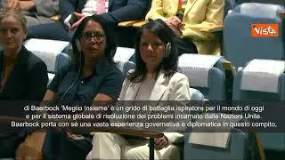 Baerbock Presidente Assemblea Generale Onu, Guterres: Trovare soluzioni comuni per vincere sfide