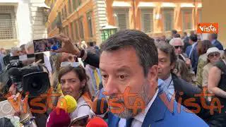Salvini: Su vertice Meloni - Macron non ho elementi per valutare