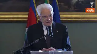 Mattarella scherza con Niaf: "A 20 sapevo a memoria tutti i Presidenti Usa, ora avrei difficoltà"
