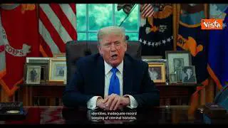 Trump firma divieto di viaggio negli Stati Uniti per 12 Paesi: Disprezzano leggi immigrazione Usa