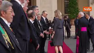 Il Presidente Mattarella in visita ufficiale nella Città del Vaticano per incontrare Papa Leone XIV