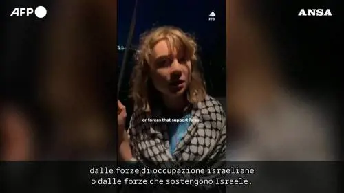 Freedom Flottilla, il messaggio di Greta: "Rapiti dalle Idf"