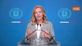 Meloni a Confcommercio: "Proseguiremo in riduzione tasse con attenzione a ceto medio"