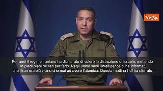 Effie Defrin (Idf): L’Iran più vicino che mai ad avere l’atomica, attacco preciso e preventivo