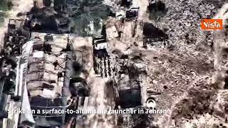L'Idf smantella un lanciatori di missili terra-aria in Iran