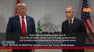 Trump: "Un errore cacciare la Russia dal G7, non avremmo la guerra in Ucraina adesso" - SOTTOTITOLI