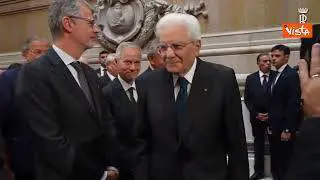 Mattarella partecipa all'Assemblea Generale della Corte di Cassazione