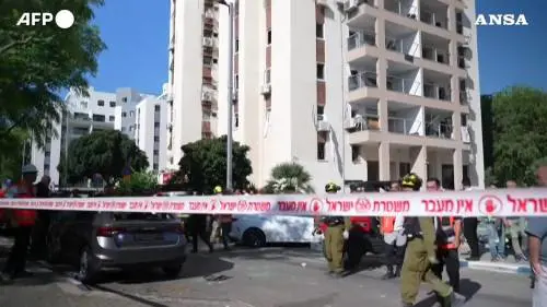 Missile iraniano colpisce l'ospedale di Soroka