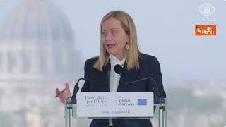 Meloni: In Africa è in gioco nostro futuro, italiani ed europei sono chiamati a fare la differenza