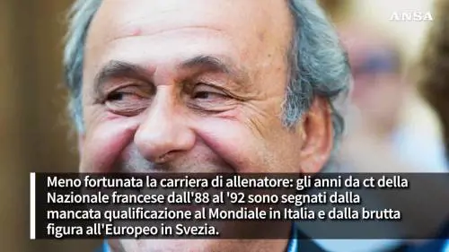 Dalla grandeur Juve all'Uefa, i 70 anni di "Le Roi" Platini