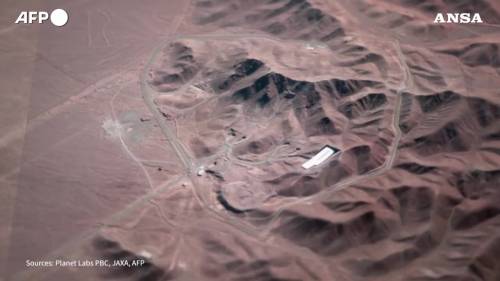 Attacco in Iran, la mappa animata del sito di Fordow