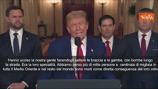 Attacco Usa a Iran, Trump: "Adesso il bullo del Medio Oriente deve fare la pace"