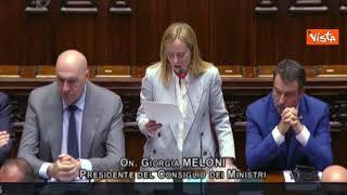 Meloni: A Gaza la reazione di Israele ha forme inaccettabili