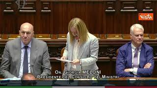 Meloni: Sono leader di una Nazione che conta e ne sono fiera