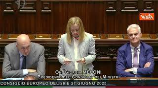 Meloni: Ue subalterna a Usa perché loro hanno garantito sicurezza