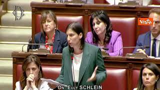 Schlein a Meloni: Non ha mai nominato i responsabili della crisi in Medio Oriente, Trump e Netanyahu