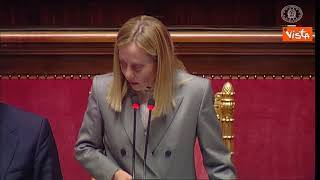 Meloni ironizza con Pirro (M5s): "Vorrei tanto essere Giuseppe Conte, ma sono Giorgia Meloni"