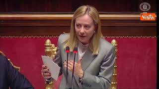 Meloni: Sulla difesa la penso come i romani, "si vis pacem, para bellum"