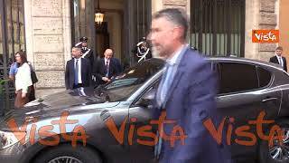 Meloni lascia il Senato dopo il dibattito sulle sue comunicazioni in vista del Consiglio Europeo
