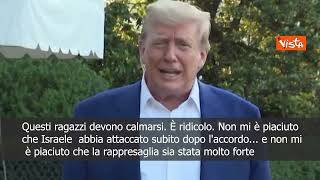 Guerra Iran-Israele, Trump: Non mi è piaciuto che Israele abbia attaccato dopo accordo tregua