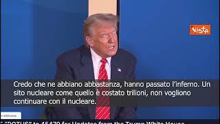 Attacco Usa contro Iran, Trump: Come a Hiroshima e Nagasaki quel colpo ha messo fine a guerra