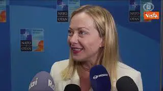 Meloni; Impegno del 5%? "Non ho sentito polemiche, anche la Spagna ha firmato lo stesso documento"