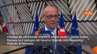 Merz: Sostengo la Presidente Commissione europea e gli sforzi per accordi con Usa sui dazi