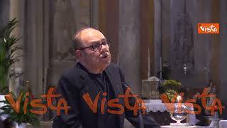 Carlo Verdone al funerale di Alvaro Vitali: "Era un uomo intelligente, riflessivo e buono"