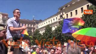 Budapest Pride, la delegazione dei parlamentari da tutta Europa, con Schlein e Calenda
