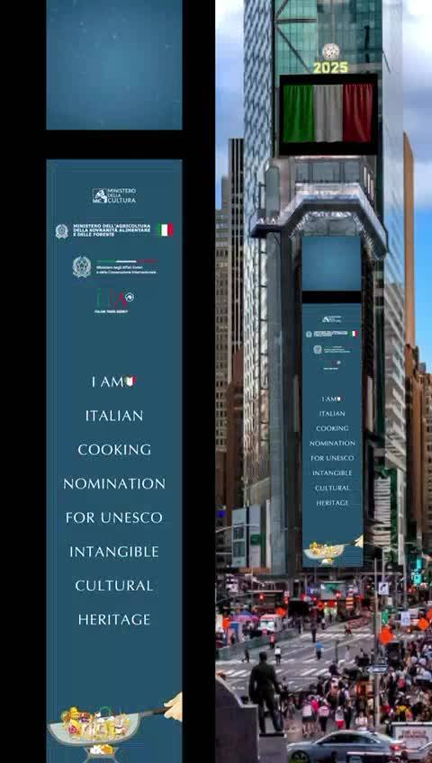 Italia protagonista a Times Square
