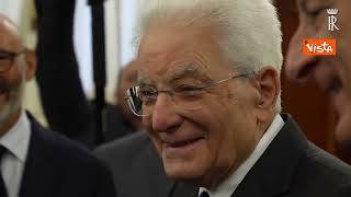 Mattarella al convegno per il centenario della nascita del Presidente della Repubblica Napolitano