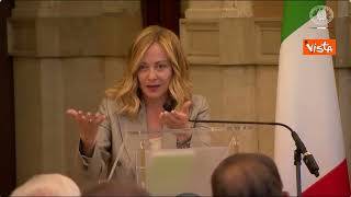 Meloni: Emozione grande quando diventai Premier e alla Camera c'era mostra per Borsellino