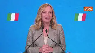 Meloni: "Lavoriamo per fare dell'Italia lo snodo strategico dell'energia tra Africa ed Europa"