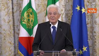 Mattarella: Suicidi in carcere emergenza sociale, agire subito