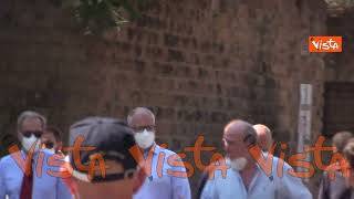 Esplode distributore a Roma nel quartiere Prenestino Labicano, il sopralluogo del sindaco Gualtieri
