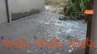 Esplode distributore di benzina e gpl in Via dei Gordiani a Roma, i danni agli edifici circostanti