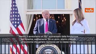4 Luglio, Trump: "Siamo nell'età dell'oro americana"