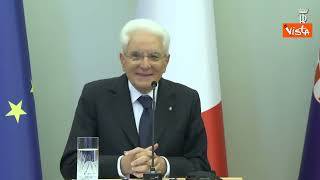 Mattarella in Croazia: "Ero stato qui subito dopo mia elezione, bene la nostra collaborazione"