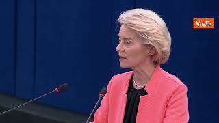 Von der Leyen su mozione sfiducia: Non lasceremo che estremisti riscrivano la storia