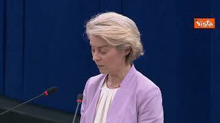 Von der Leyen: Sui dazi Usa misure senza precedenti, ma linea Ue è chiara e ferma