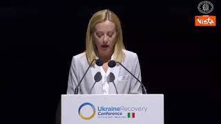 Ricostruzione Ucraina, Meloni: "Nasce nuovo fondo equity a livello europeo"