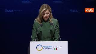 Ricostruzione Ucraina, Olena Zelenska: Distruzione è concetto sociale. Riportare persone a loro vita
