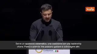 Ricostruzione Ucraina, Zelensky: "Serve un piano di ripresa simile al Piano Marshall"