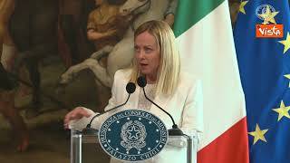 Dazi Usa, Meloni: Accordo va raggiunto entro 1° agosto. Deve essere reciprocamente vantaggioso