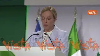 Meloni: "Oggi sono 1000 giorni di Governo, dobbiamo fare meglio e di più"
